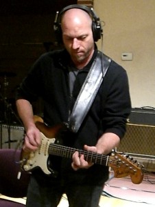 Lance Doss in the Studio